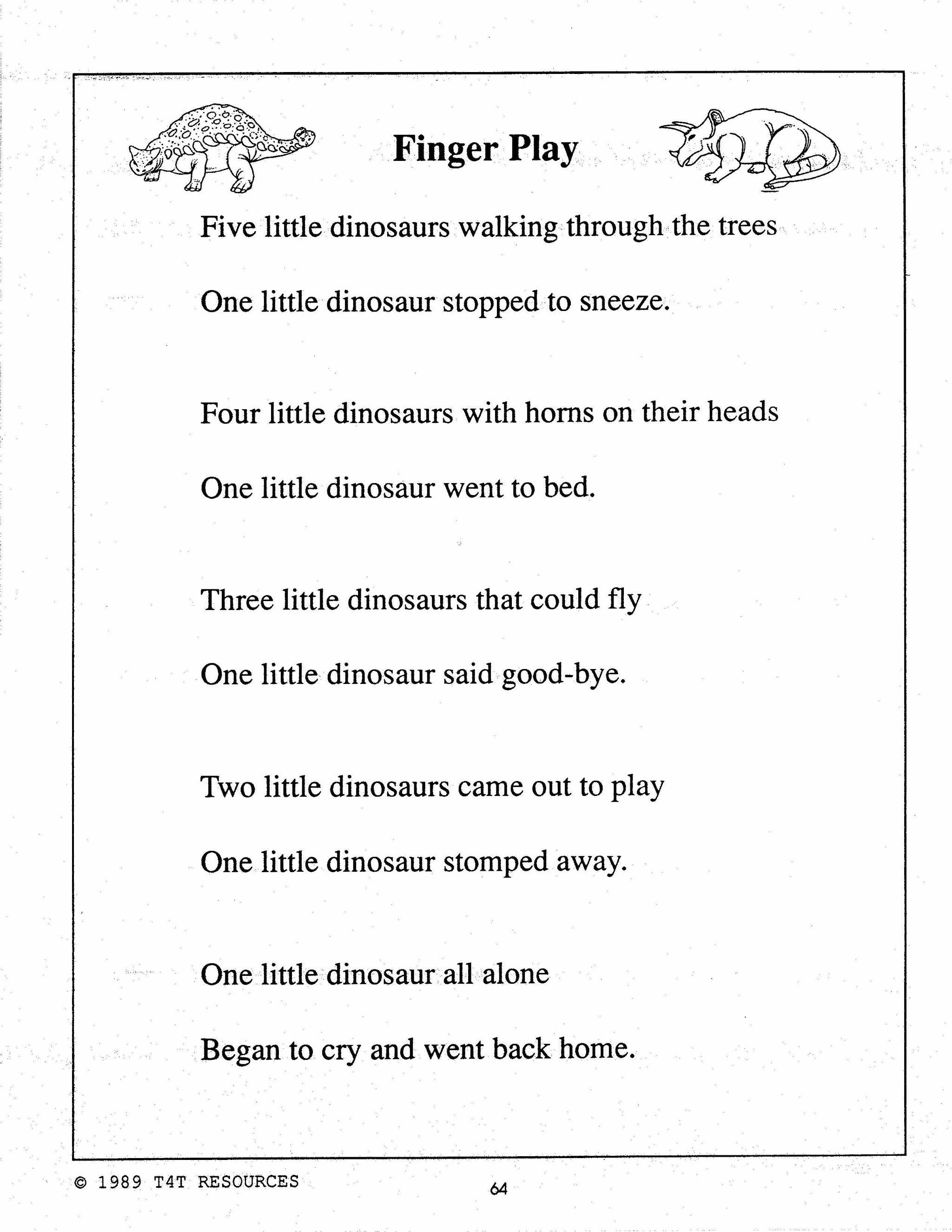 Dinosaurs - An Integrated Theme Unit Grades JK/SK