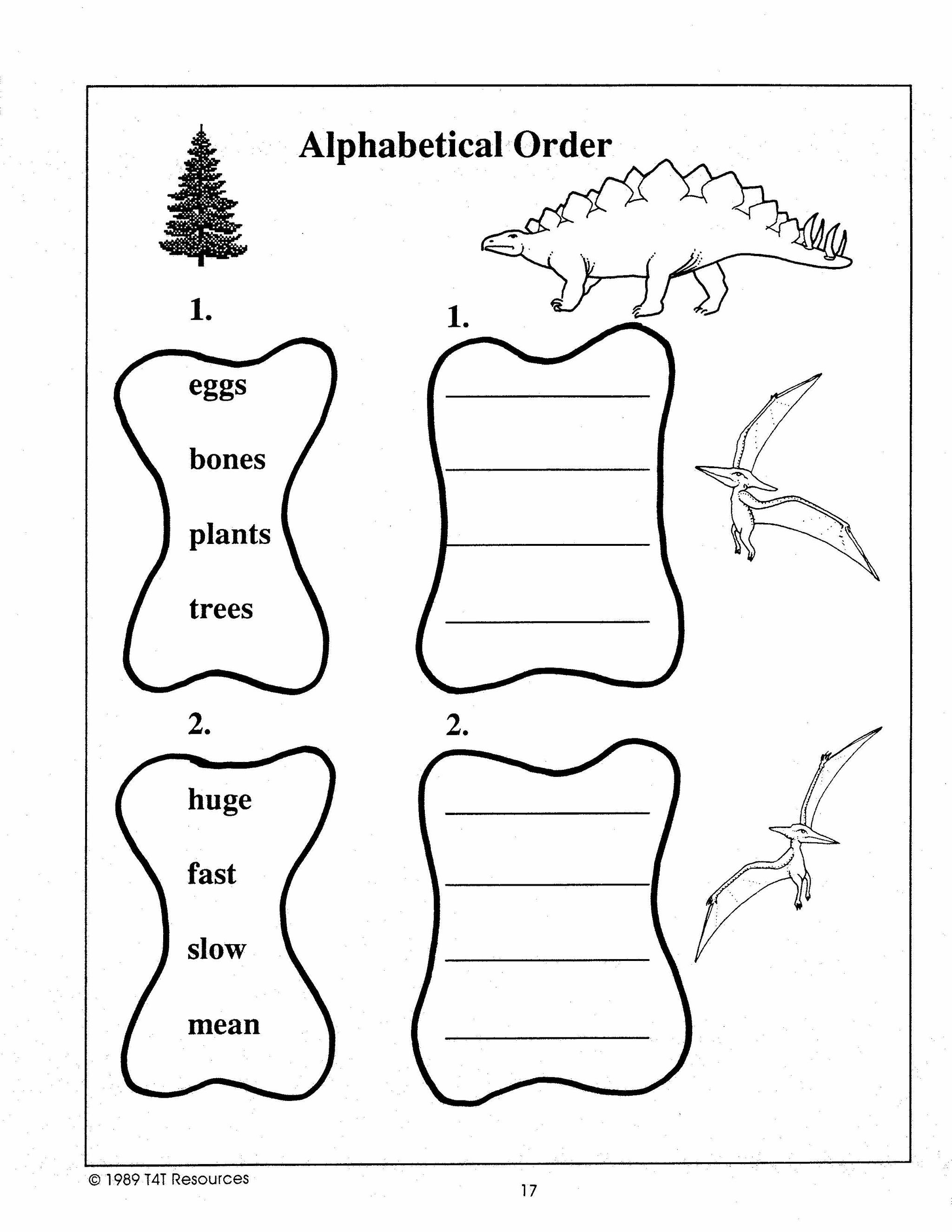 Dinosaurs - An Integrated Theme Unit Grade 1