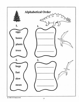 Dinosaurs - An Integrated Theme Unit Grade 1