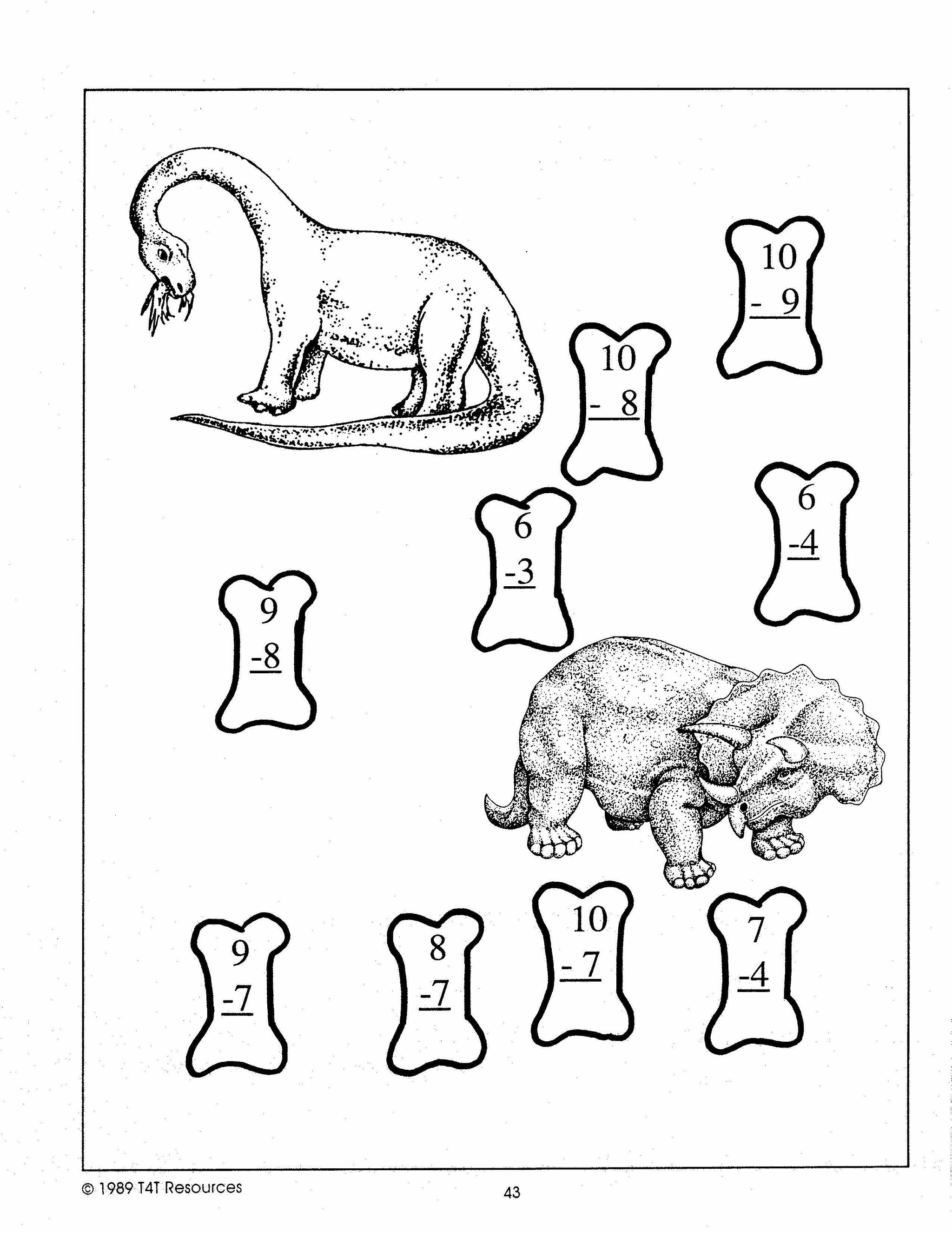 Dinosaurs - An Integrated Theme Unit Grade 1