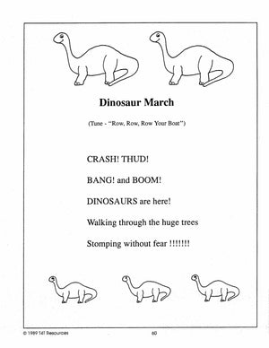 Dinosaurs - An Integrated Theme Unit Grade 1