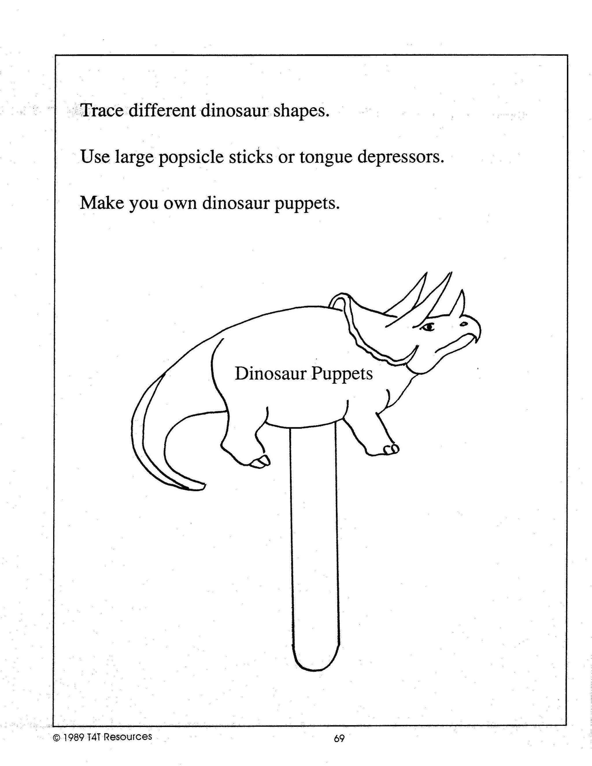 Dinosaurs - An Integrated Theme Unit Grade 1