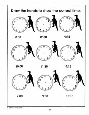 Dinosaurs - An Integrated Theme Unit Grades 2-3