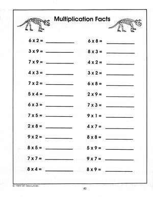 Dinosaurs - An Integrated Theme Unit Grades 2-3