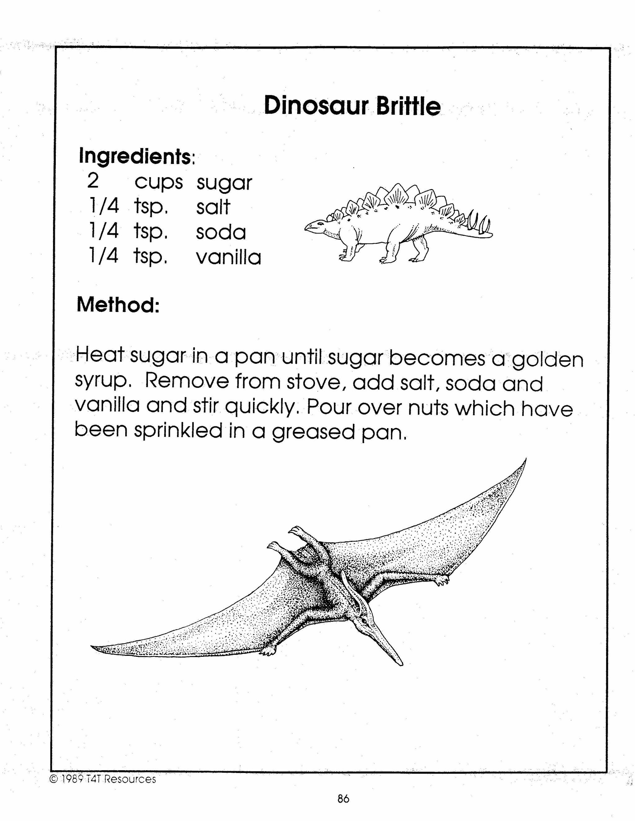 Dinosaurs - An Integrated Theme Unit Grades 2-3