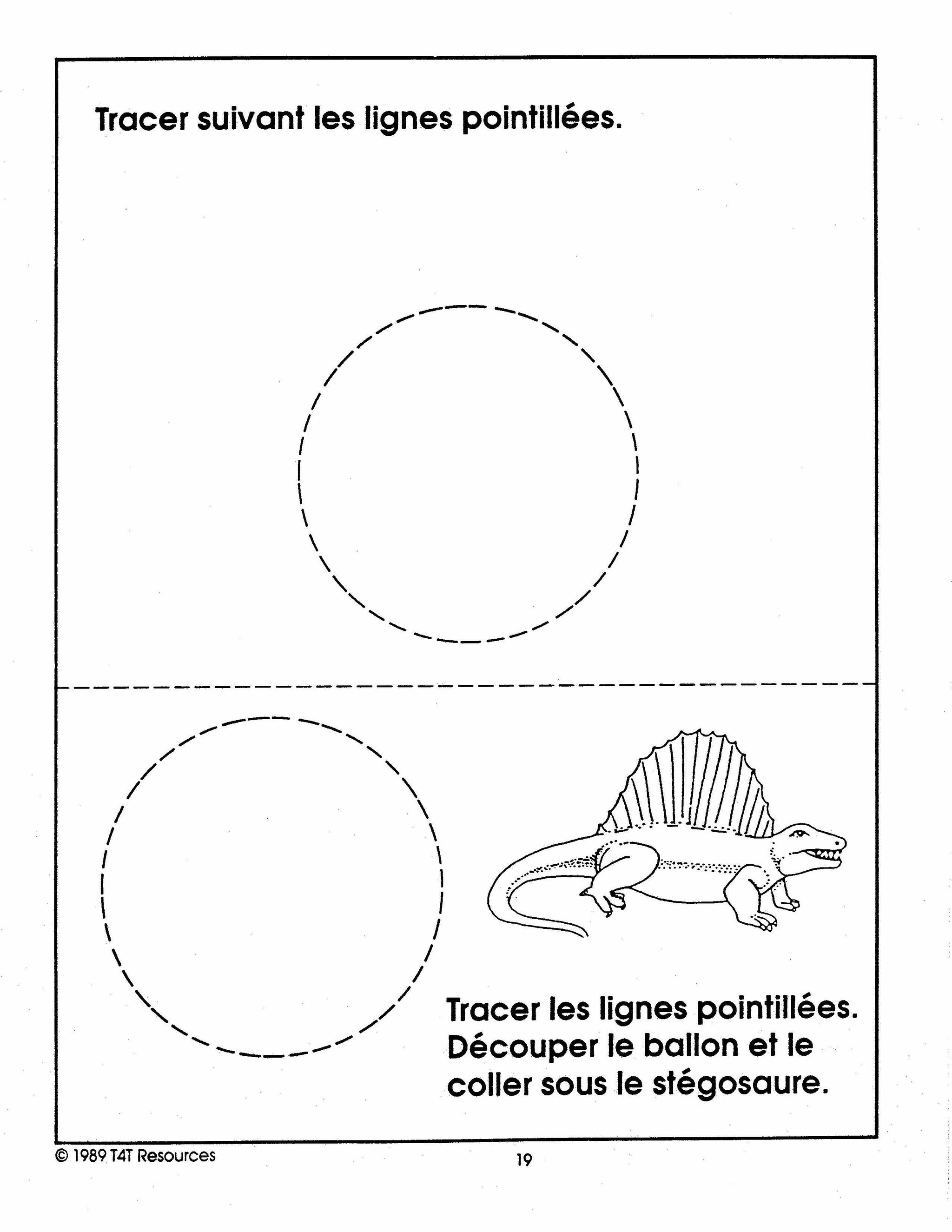 Les Dinosaures Unité thématique - Jardin d'enfants
