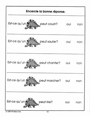 Les Dinosaures Unité thématique Premiere Année