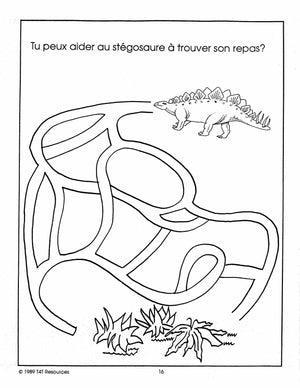 Les Dinosaures Unité thématique Premiere Année