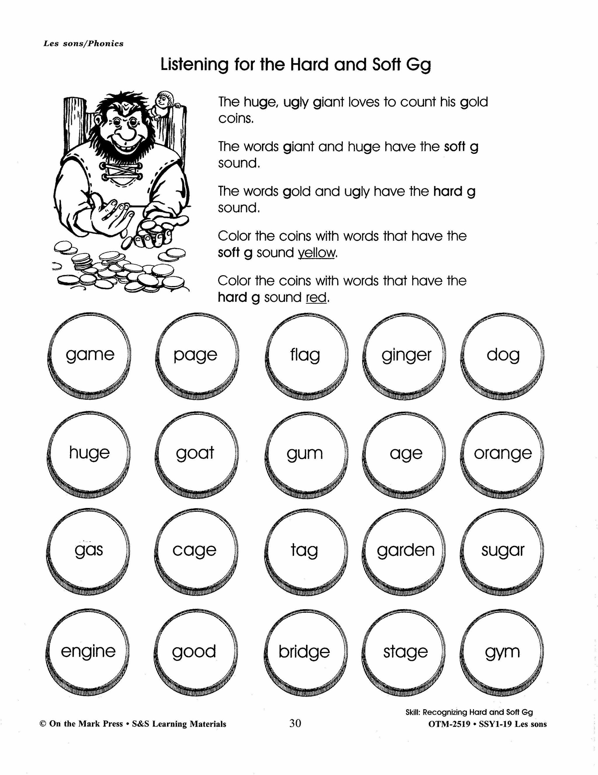 Les Sons/Phonics - A French and English Workbook 1e à 3e année