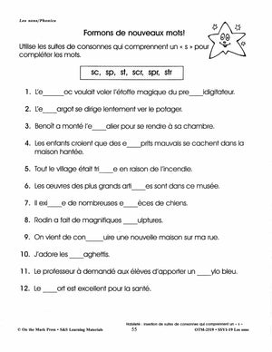 Les Sons/Phonics - A French and English Workbook 1e à 3e année