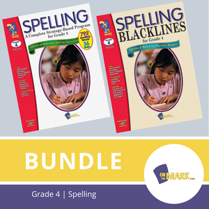 Spelling Grade 4 Program & Blacklines Bundle! * 36 Weeks of Content! A FULL YEAR!