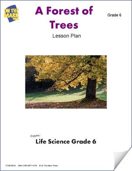 A Forest of Trees Lesson Plan and Worksheets Grade 6