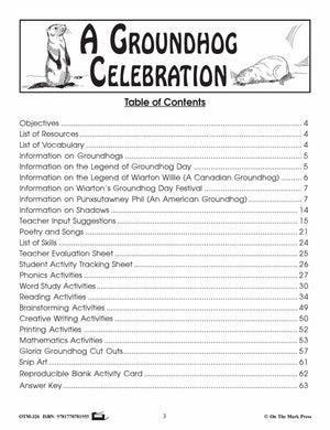 A Groundhog Celebration Grade 2