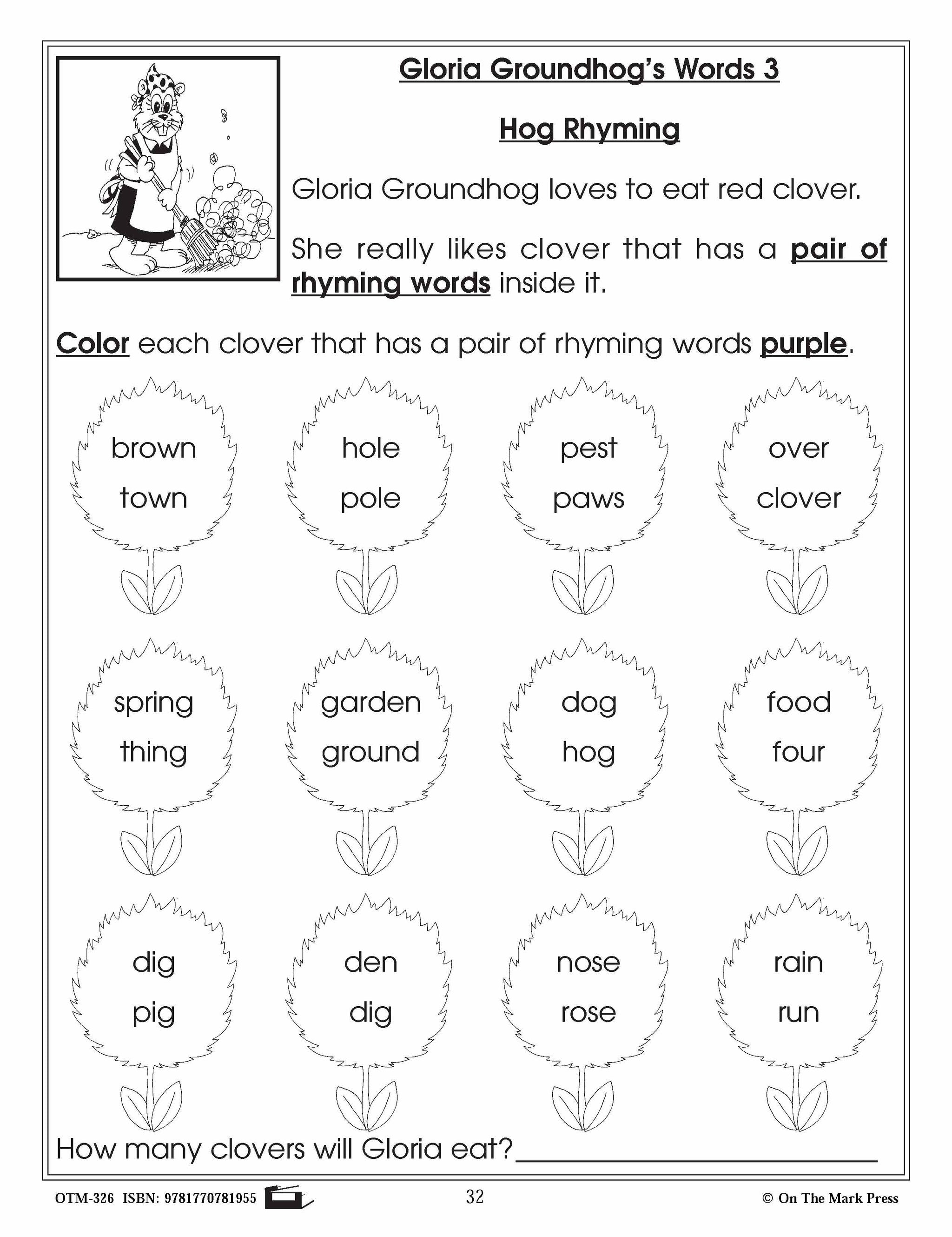 A Groundhog Celebration Grade 2