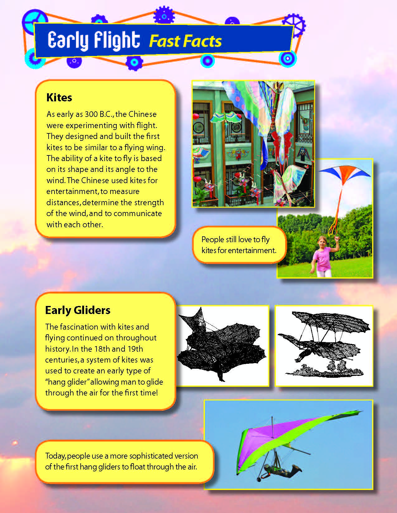 Early Flight Reading Folder Grades 4+