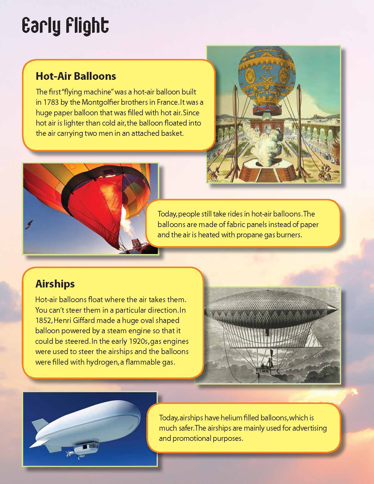 Early Flight Reading Folder Grades 4+