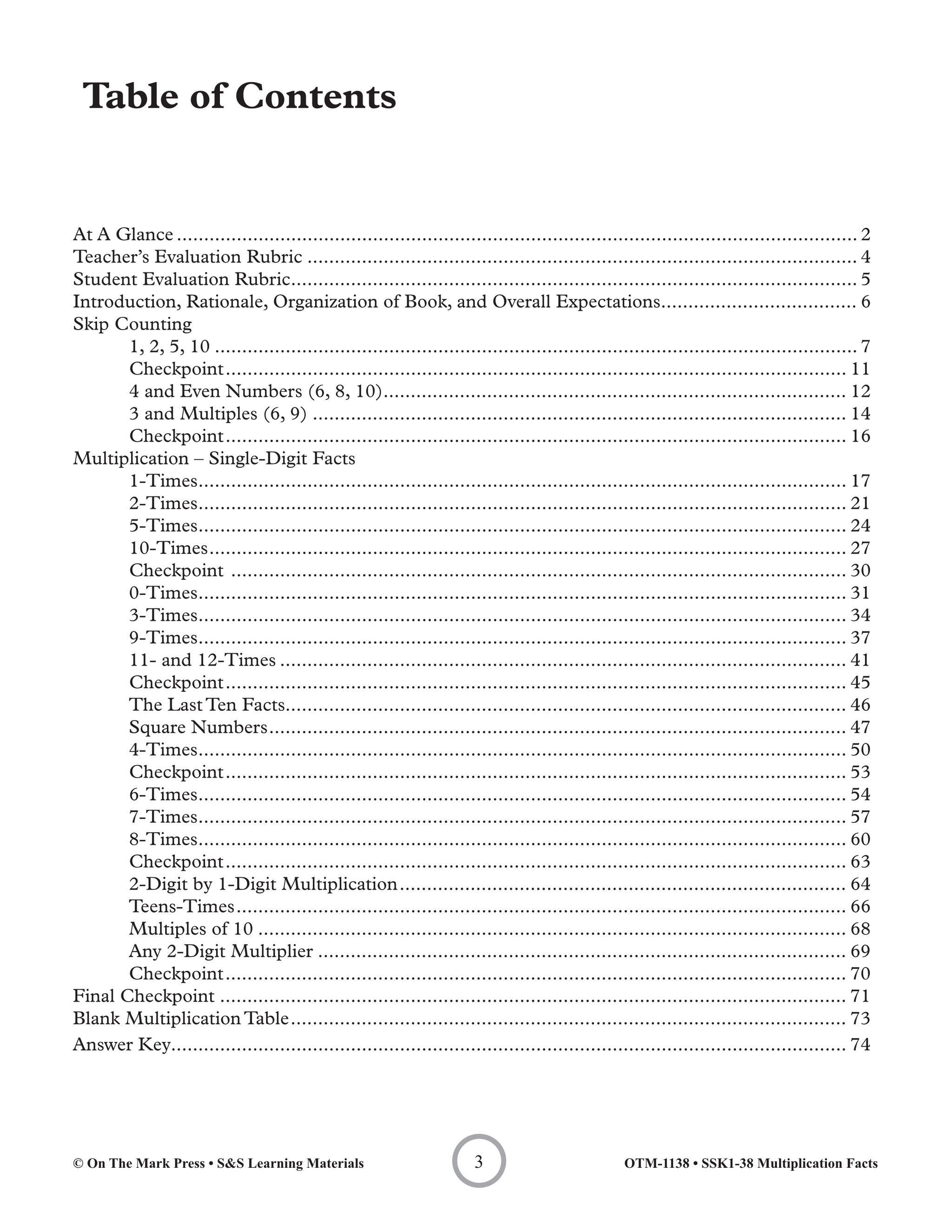 Multiplication Drill Facts: Tips, Tricks & Strategies Grades 2-5