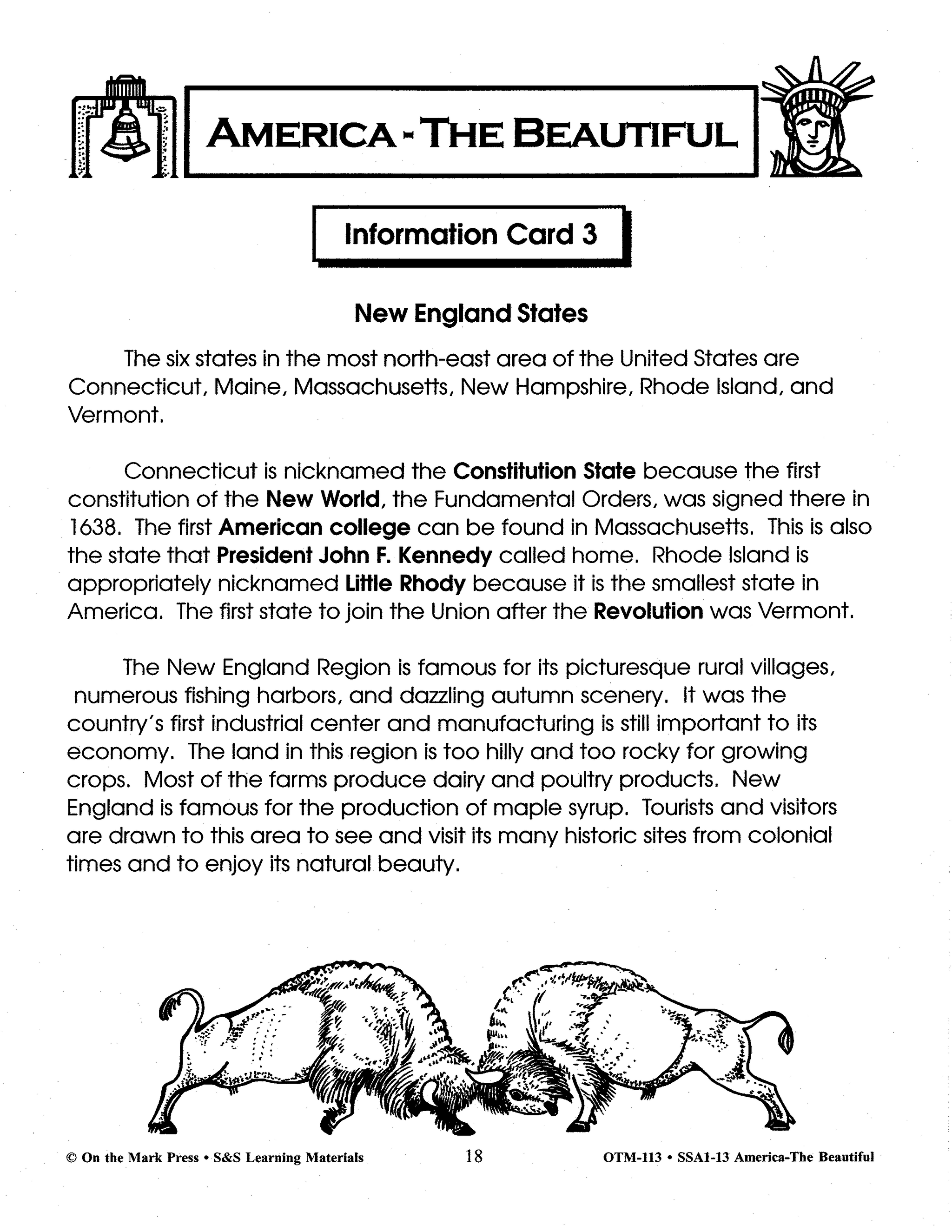 America the Beautiful Grades 4-6