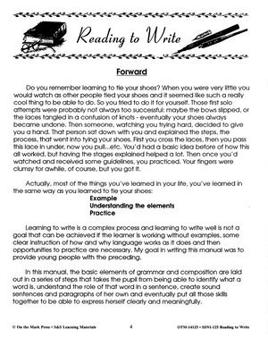 How to Teach Writing Through Reading the Classics Grades 7-8