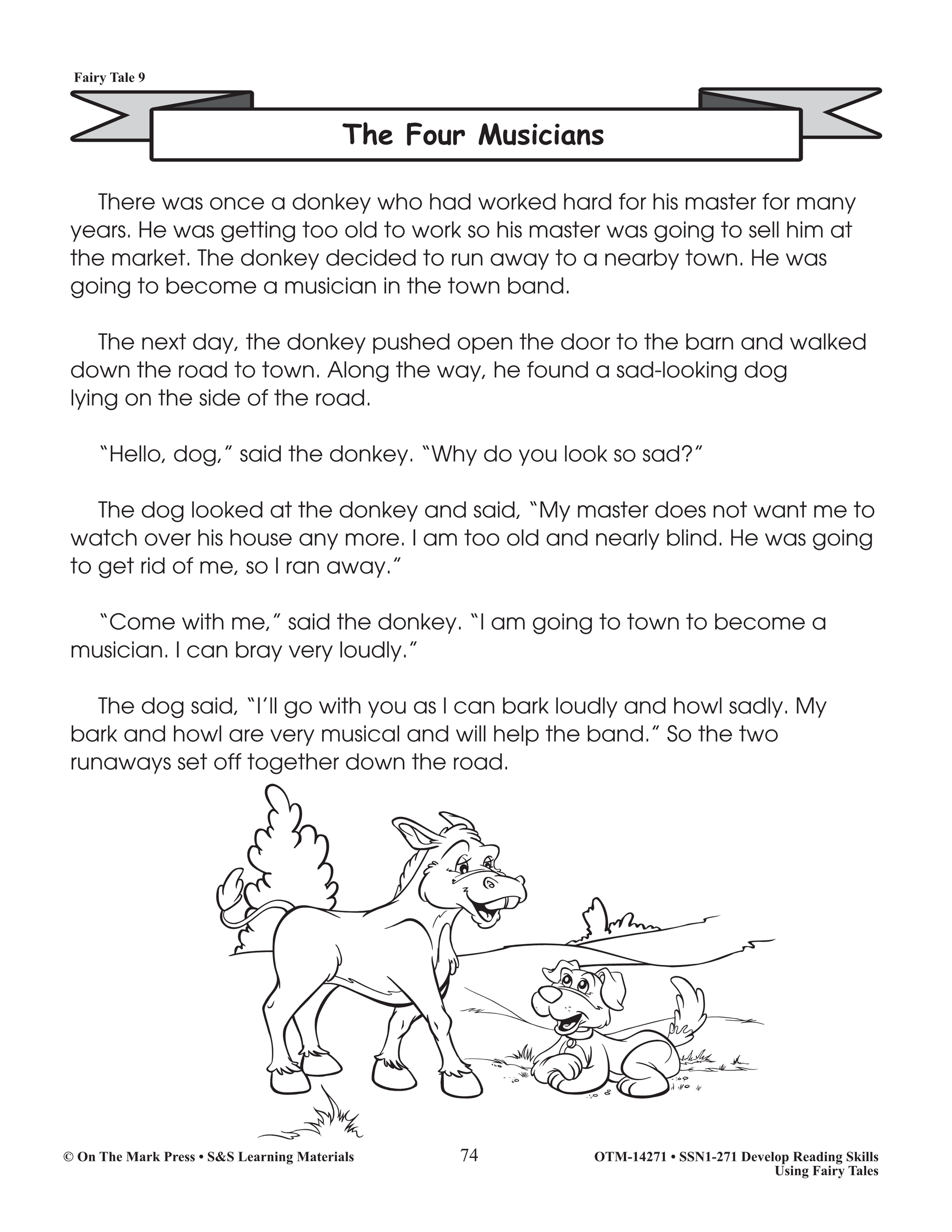 The Four Musicians Gr. 1-3