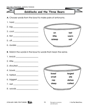 10 Literacy Building Fairytales Gr. 1-3 Aligned to Common Core