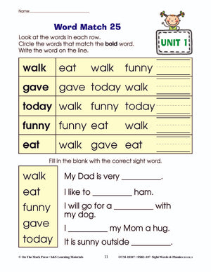 Sight Words and Phonics Program with Worksheets and Flash Cards Bundle Teach 220 Dolch Sight Words!