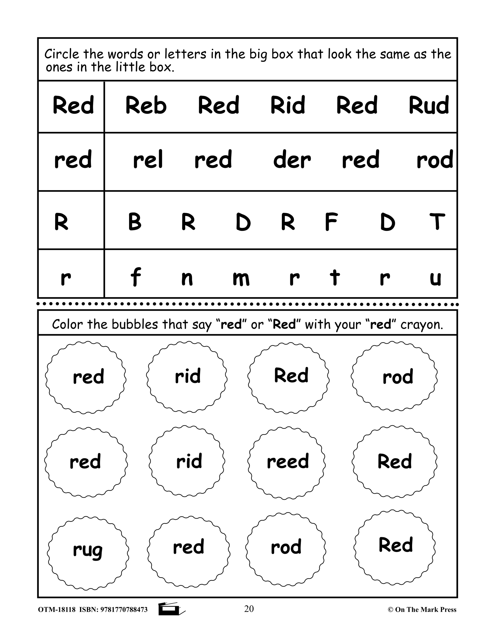 All About Color Grades Kindergarten to 1