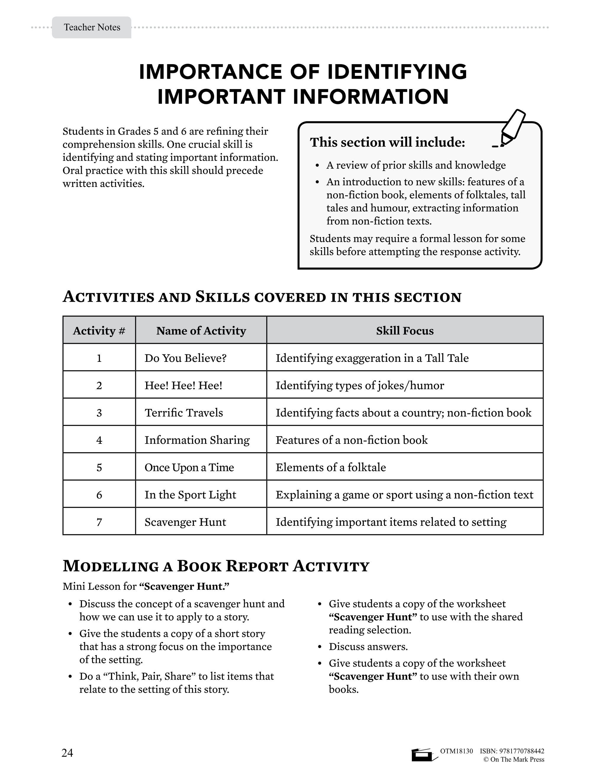 Book Reports Grades 5-6 Aligned to Common Core