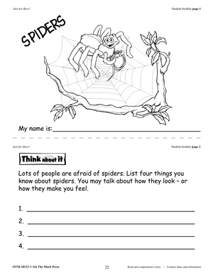 Just for Boys Fiction & Nonfiction Grades 1-3 Reading Comprehension Aligned to Common Core