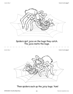 Just for Boys Fiction & Nonfiction Grades 1-3 Reading Comprehension Aligned to Common Core