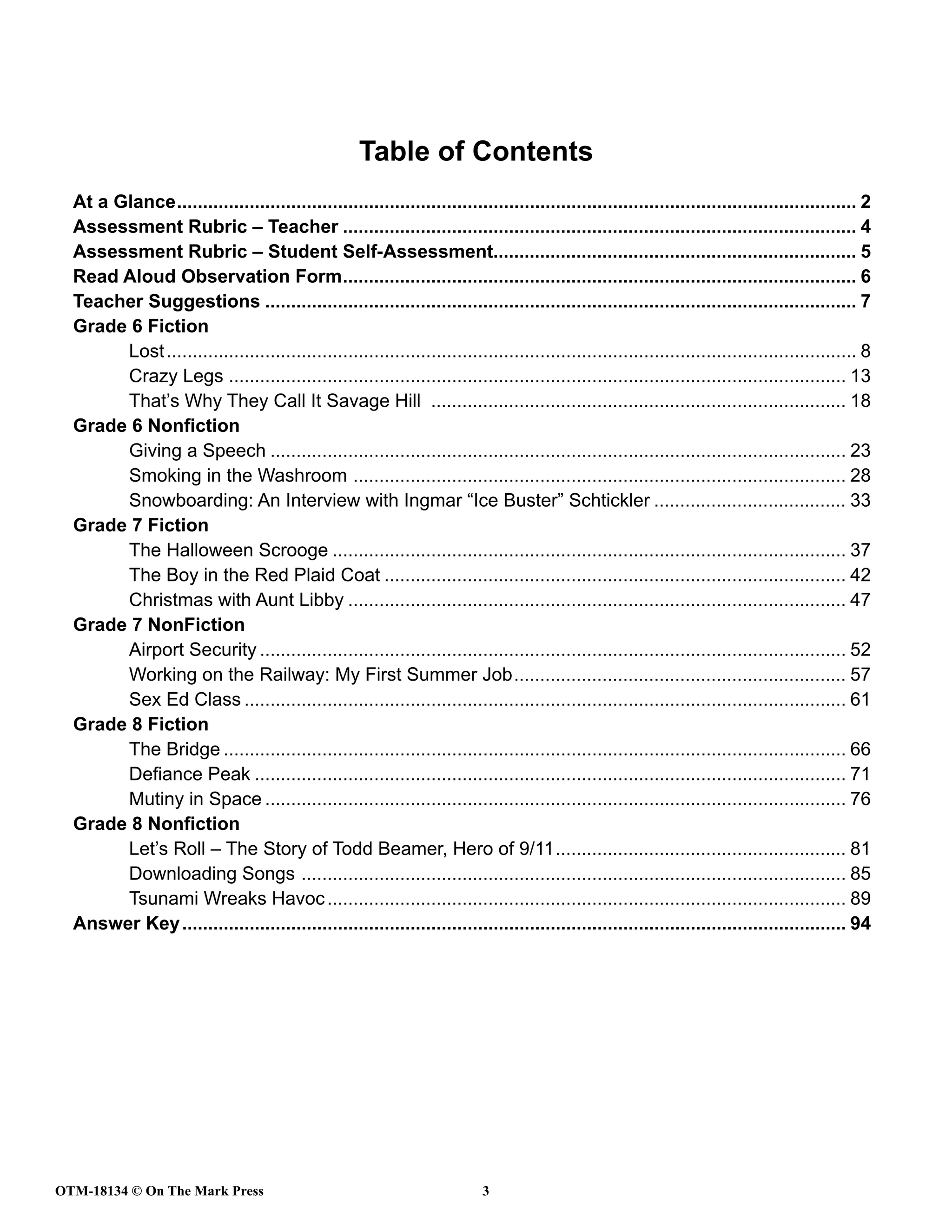 Just for Boys Fiction & Nonfiction Grades 6-8 Reading Comprehension: Aligned to Common Core