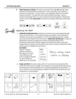 Spelling Grade 1 - A Full Year Program