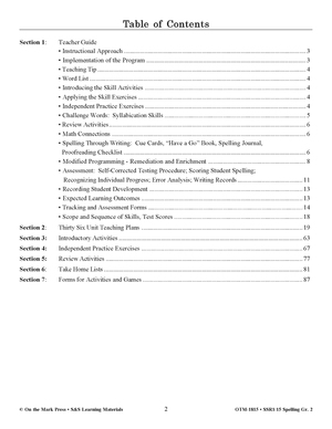 Spelling Grade 2 - A Full Year Program