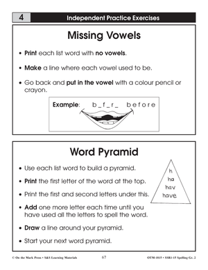 Spelling Grade 2 - A Full Year Program