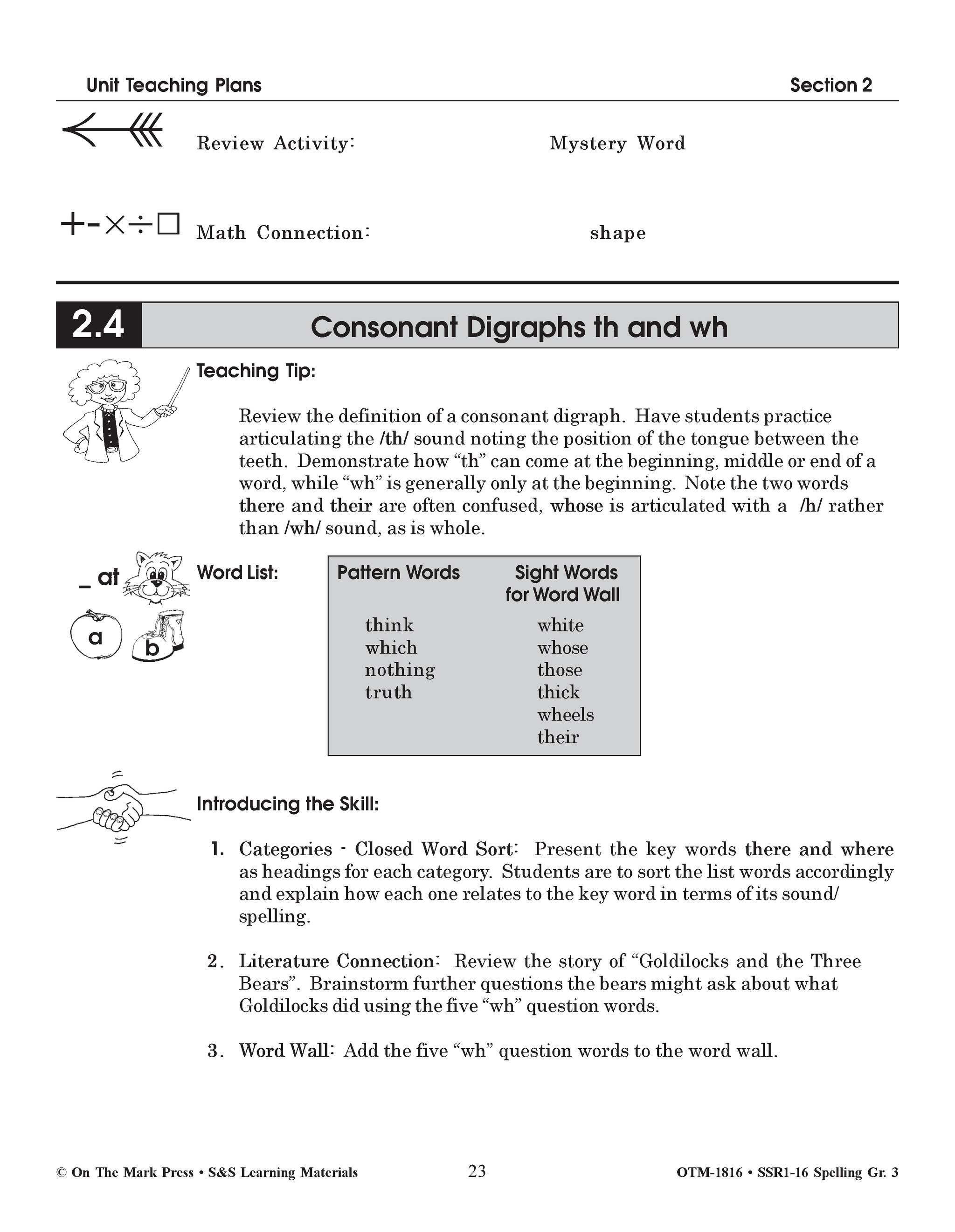 Spelling Grade 3 - A Full Year Program