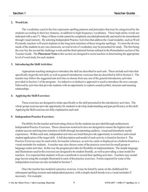 Spelling Grade 4 - A Full Year Program