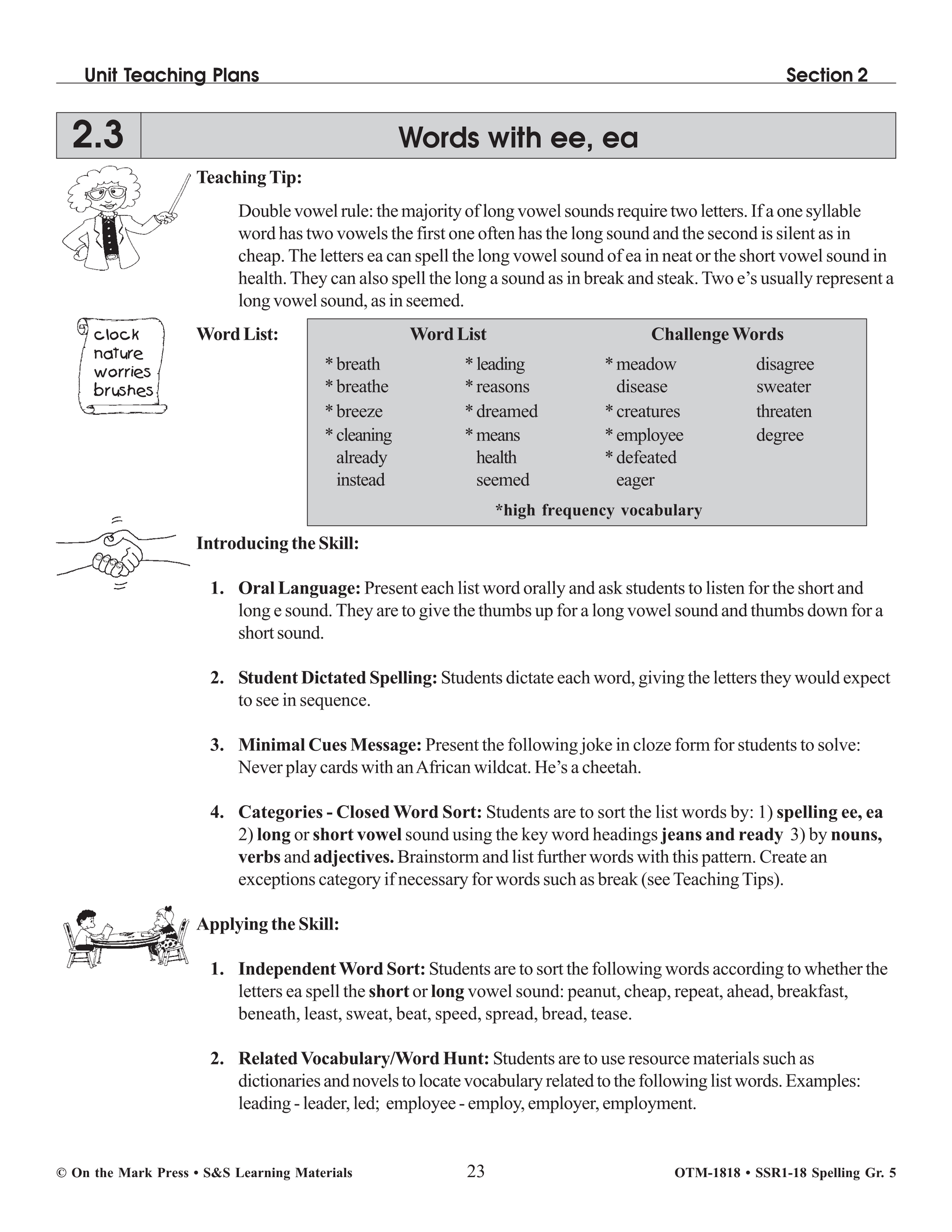 Spelling Grade 5 - A Full Year Program