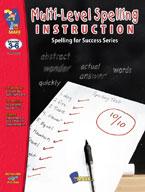 Spelling Work Sheets and Word Lists for Multi Level Student Abilities