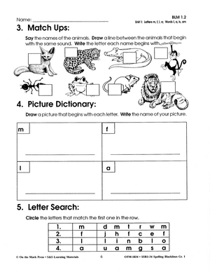 Spelling Grade 1 - Worksheets for a full year!