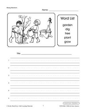 Story Starters Grades 1-3