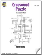 Electricity Crossword Grades 4-6