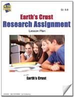 Earth's Crust Research Assignment Grades 6-8