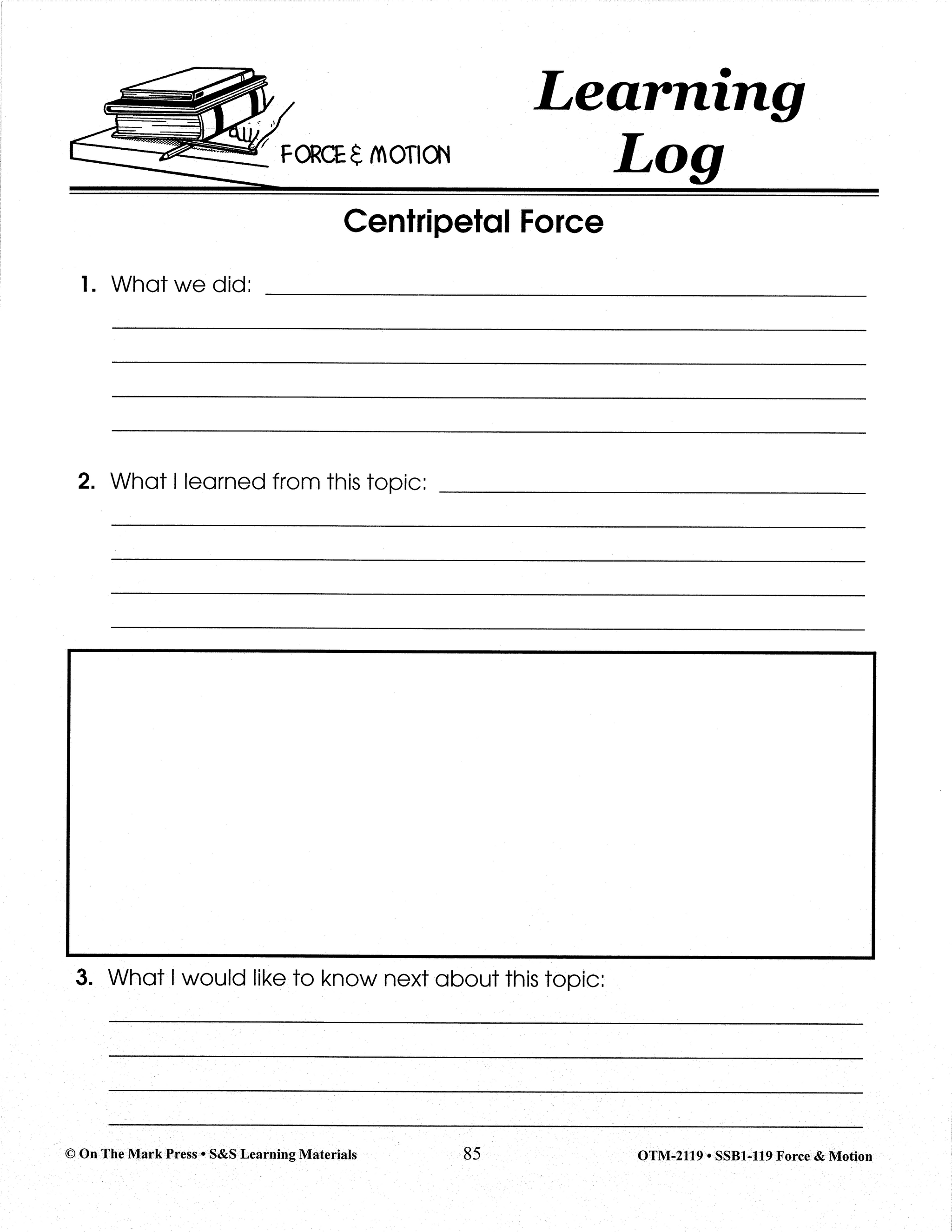 Centripetal Force Activities Grades 4-6