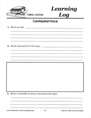 Centripetal Force Activities Grades 4-6
