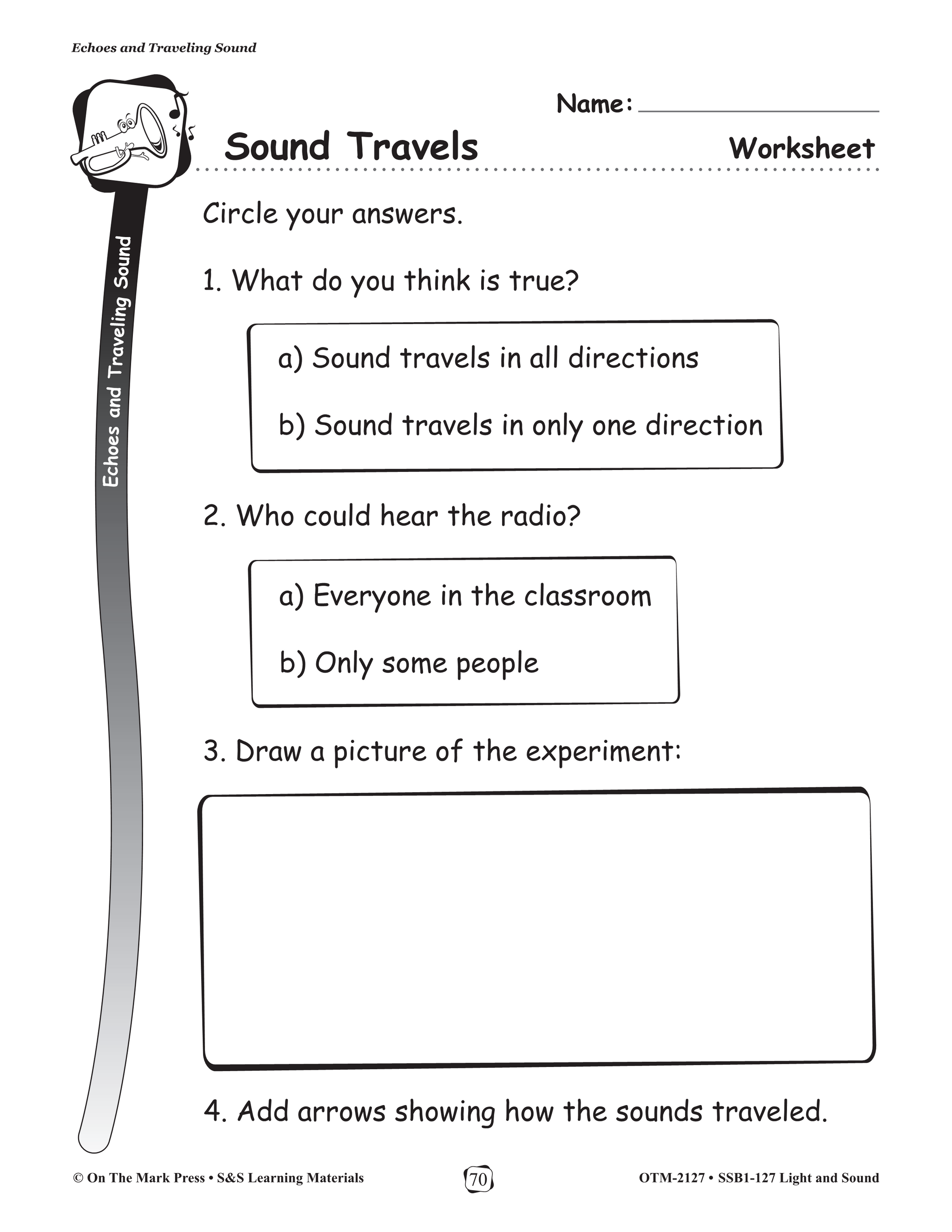 Echoes and Traveling Sound Gr. 1-3 (eLesson Plan)