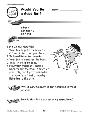 Echoes and Traveling Sound Gr. 1-3 (eLesson Plan)