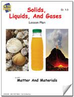 Solids, Liquids, and Gases Gr. 1-3 Lesson and Experiments
