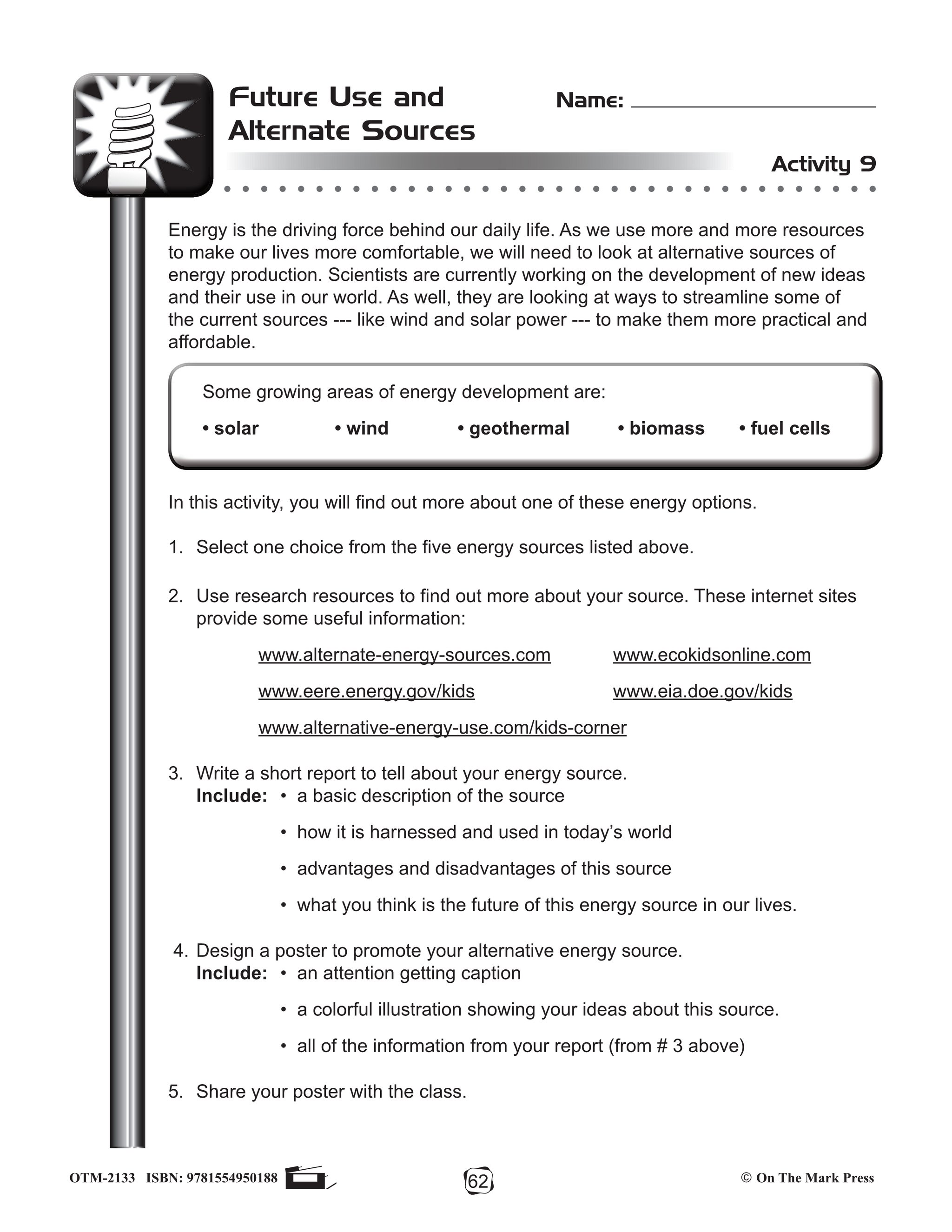 Conservation of Energy Lesson Gr. 4-6