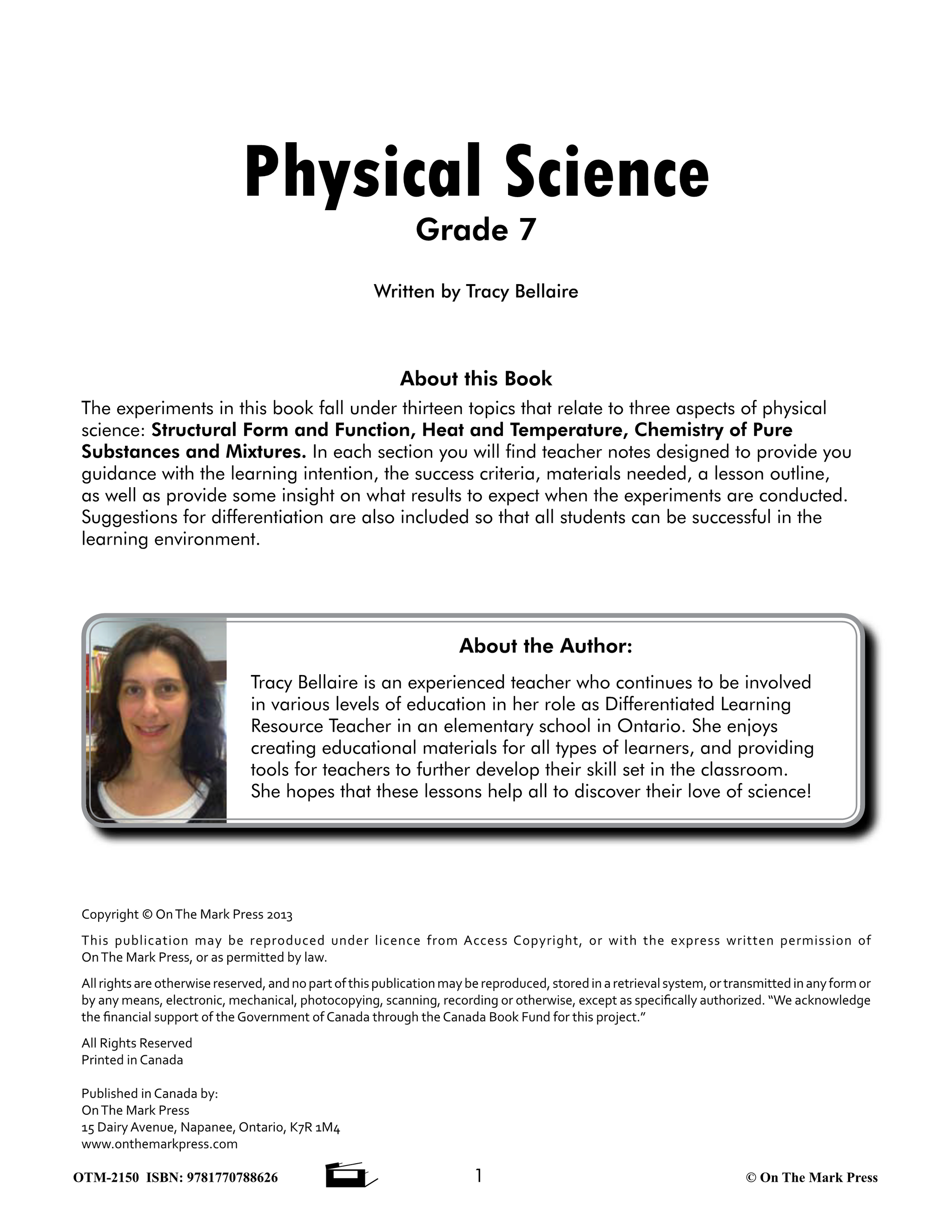 Physical Science Grade 7