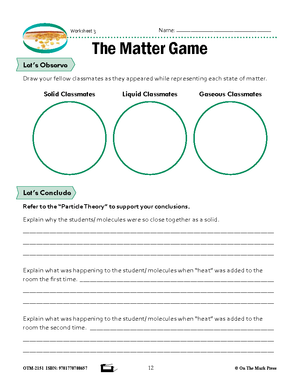 Physical Science Grade 8